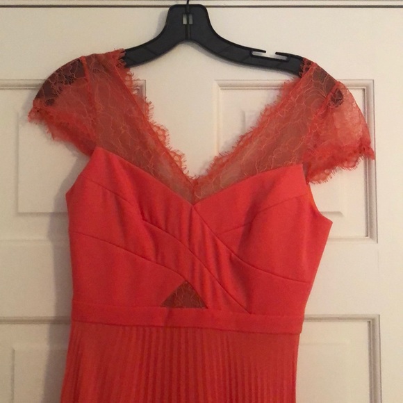BCBG Orange Ball Gown - Picture 2 of 7